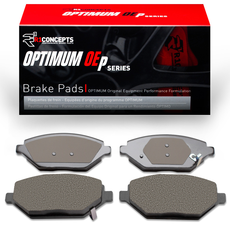 Chevrolet Spark Brake Pads - Front - R1 Concepts - Optimum OE - `16-`22